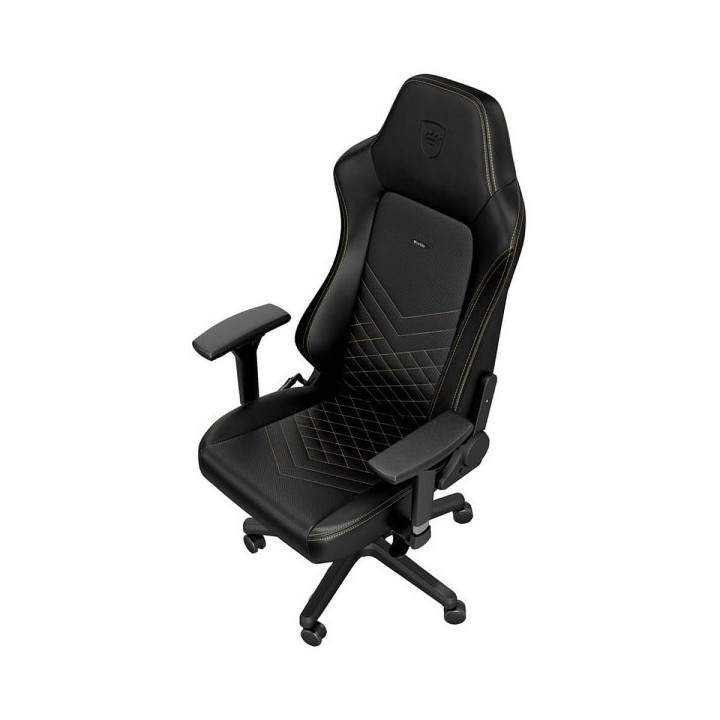 Noblechairs HERO Black/Gold Chaise gamer Noblechairs Maroc