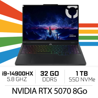 Lenovo Legion Pro 5 16IAX10 I9-14900HX/32GB DDR5/1TB SSD/RTX 5070 8...