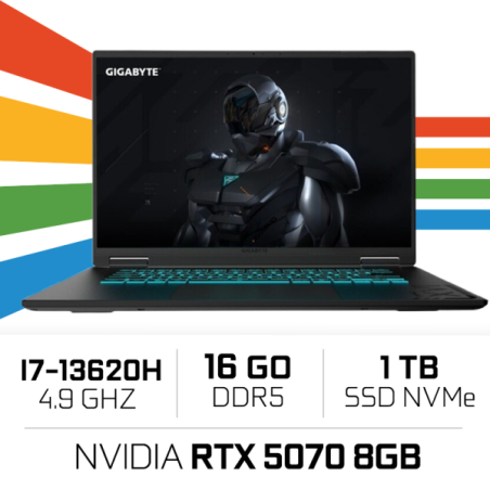 GIGABYTE GAMING A16 CWH-I3FR894SH Intel i7-13620H/16GB DDR5/1TB SSD...