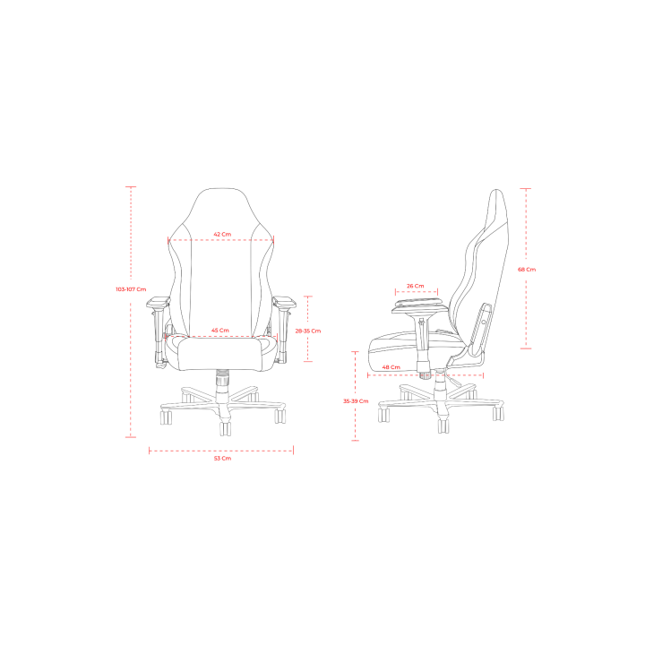 SKILLCHAIRS SC MINI LEONOR Chaise gamer SKILLCHAIRS Maroc