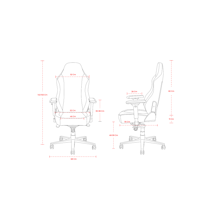 SKILLCHAIRS SCV2 ECLIPSE Chaise gamer SKILLCHAIRS Maroc