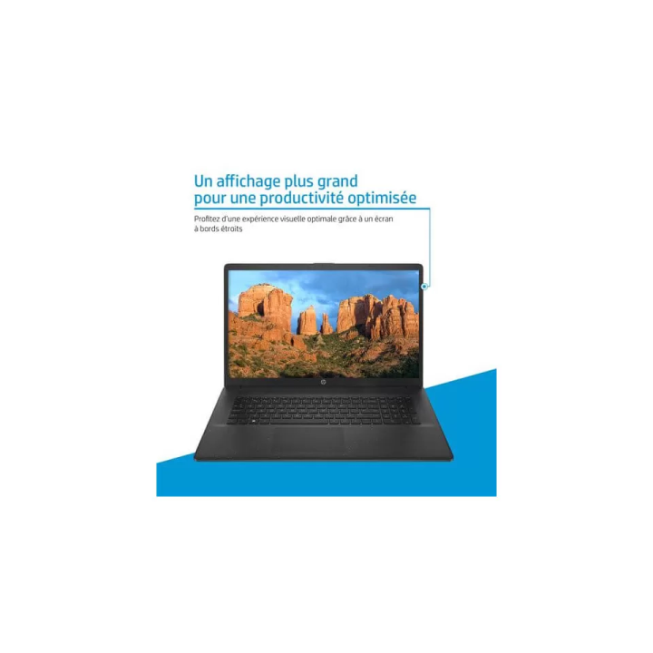 HP 17-cp0308nf AMD Ryzen 7 5700U / 16GB DDR4 / 512GB SSD / AMD Rade...