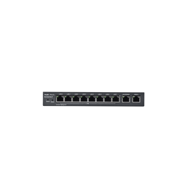 RUIJIE ROUTER 10-PORT GIGABIT CLOUD MANAGED RG-EG210G-P