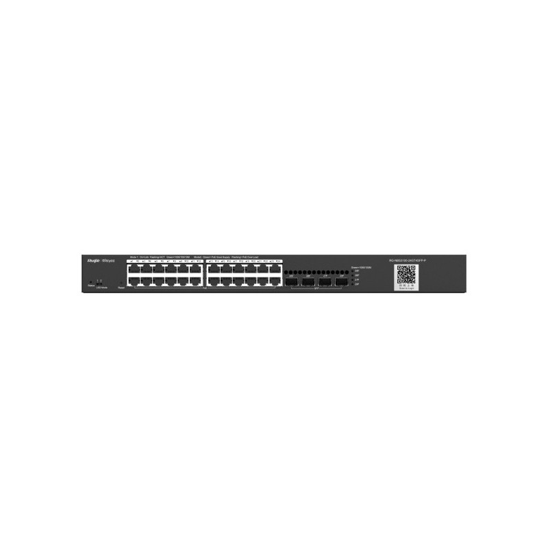RUIJIE SWITCH 24P-GB L2 MANAGED POE RG-NBS3100-24GT4SFP-P