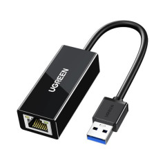 Ugreen Adaptateur USB 3.0 to RJ45 Noir (20256) Connectique 20256