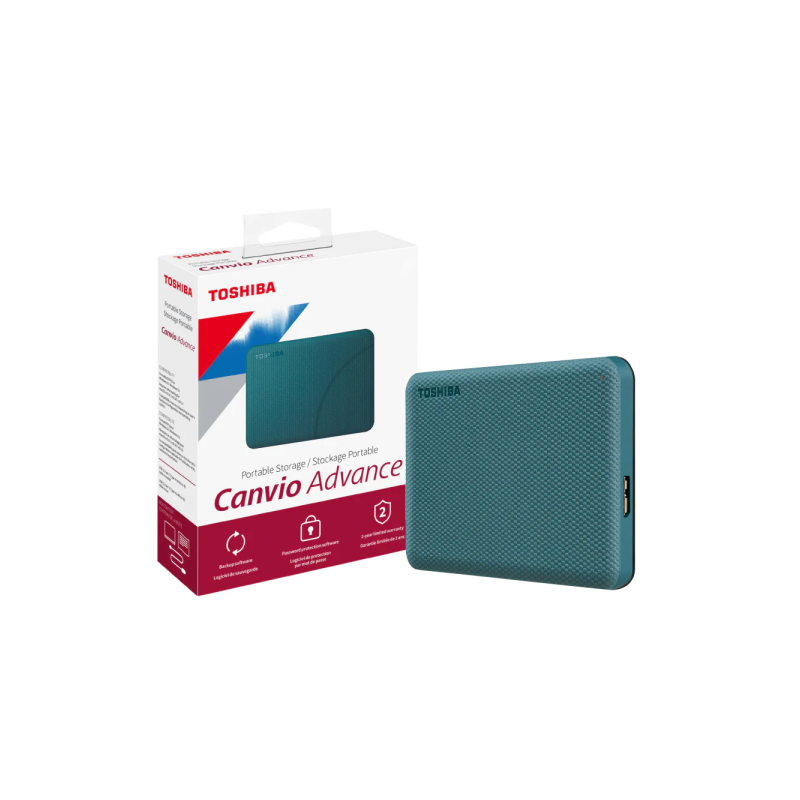 Toshiba Canvio Advance 2TB Green