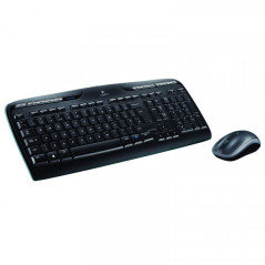 Logitech Wireless Desktop MK330 Sans-fil (AZERTY) Kits claviers/sou...