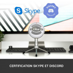 Blue Microphones Snowball iCE Blanc Microphones Blue Microphones Maroc
