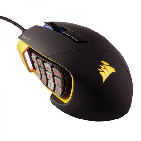Corsair Gaming Scimitar Pro RGB (noir/jaune)
