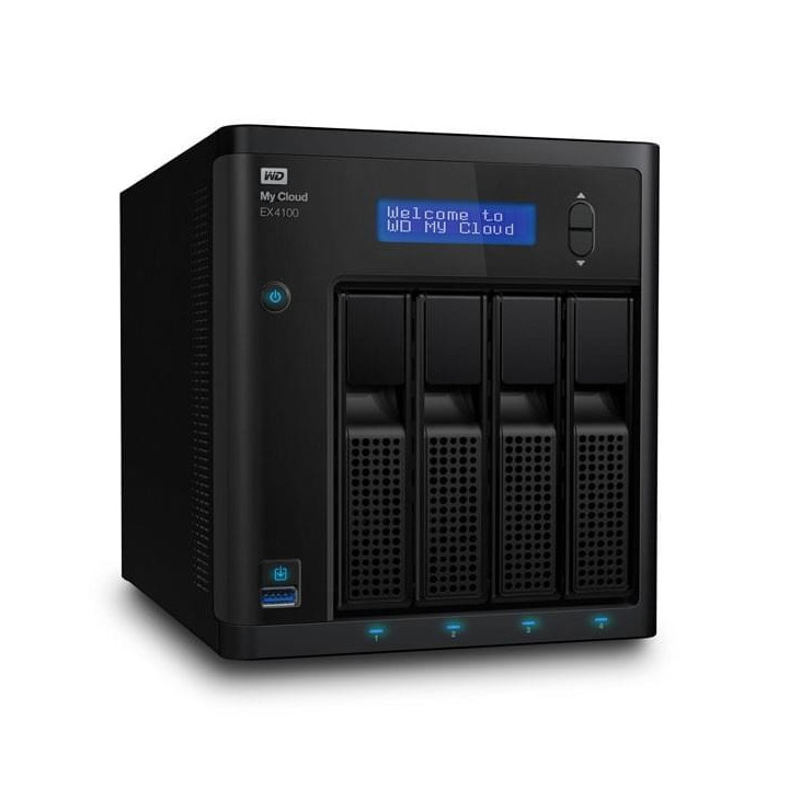 WD My Cloud EX4100 16TB (4 x 4TB) Réseau Western Digital Maroc