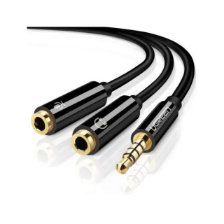 Ugreen Splitter Audio 3.5mm Male to 3.5mm Female Noir (30620) Conne...