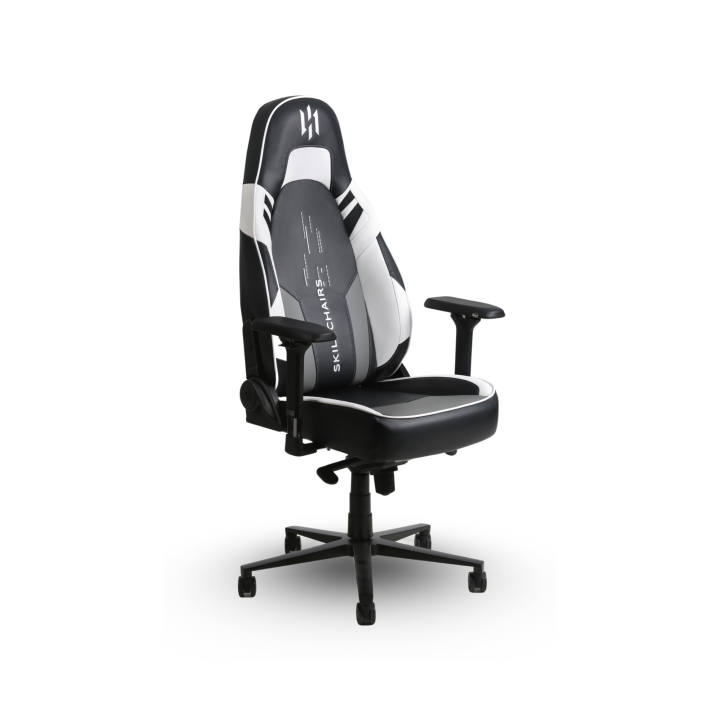 SKILLCHAIRS SCV1 STALKER WHITE Chaise gamer SKILLCHAIRS Maroc