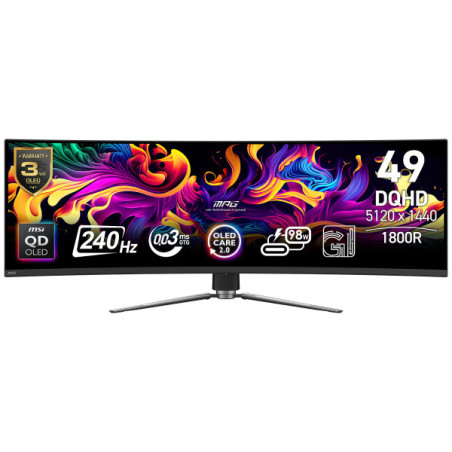 MSI MPG 491CQPX QD-OLED 240Hz 0.03ms 5K
