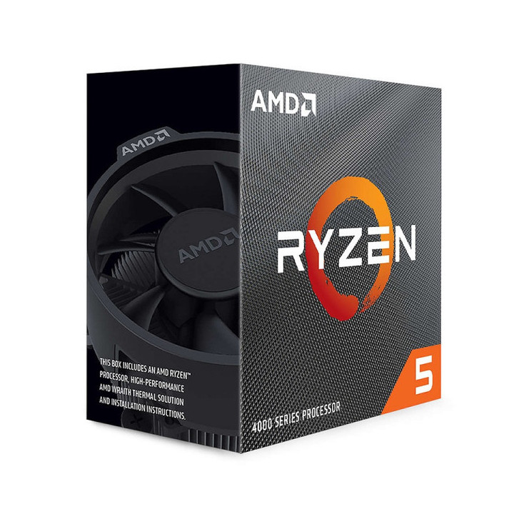 AMD Ryzen 5 4500 Wraith Stealth (3.6 GHz / 4.1 GHz) Processeurs AMD...