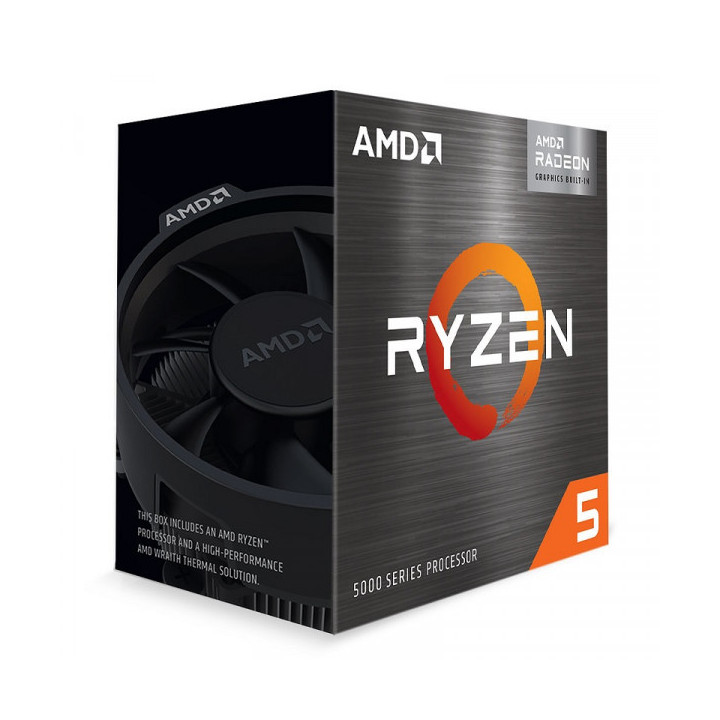 AMD Ryzen 5 5600G Wraith Stealth (3.9 GHz / 4.4 GHz) BOX Processeur...