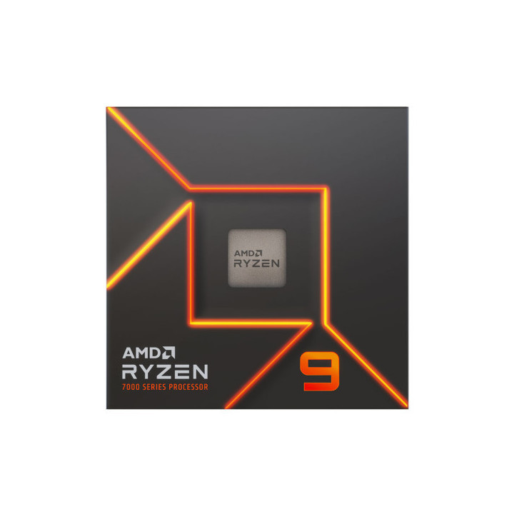 AMD Ryzen 9 7900 Wraith Prism (3.7 GHz / 5.4 GHz) BOX Processeurs A...