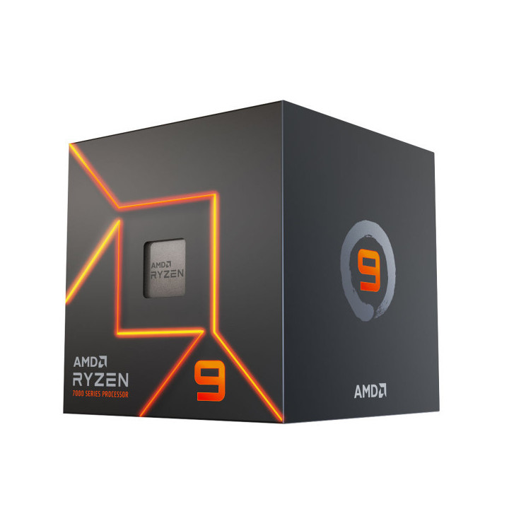AMD Ryzen 9 7900 Wraith Prism (3.7 GHz / 5.4 GHz) BOX Processeurs A...