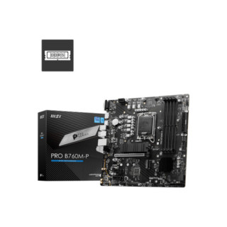MSI PRO B760M-P Socket 1700 MSI Maroc