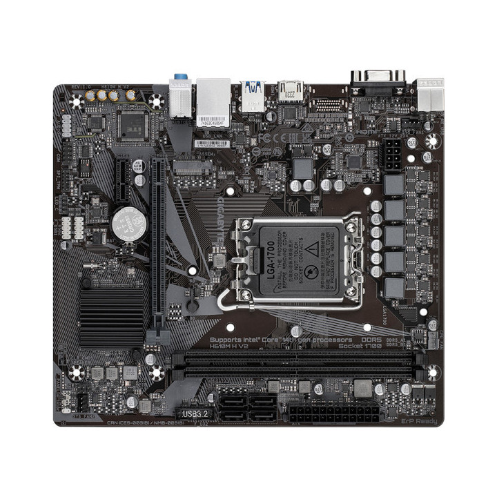 Gigabyte H610M H V2 Socket 1700 Gigabyte Maroc