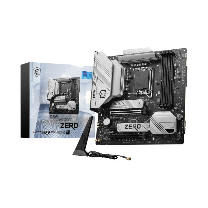MSI B760M PROJECT ZERO Socket 1700 MSI Maroc