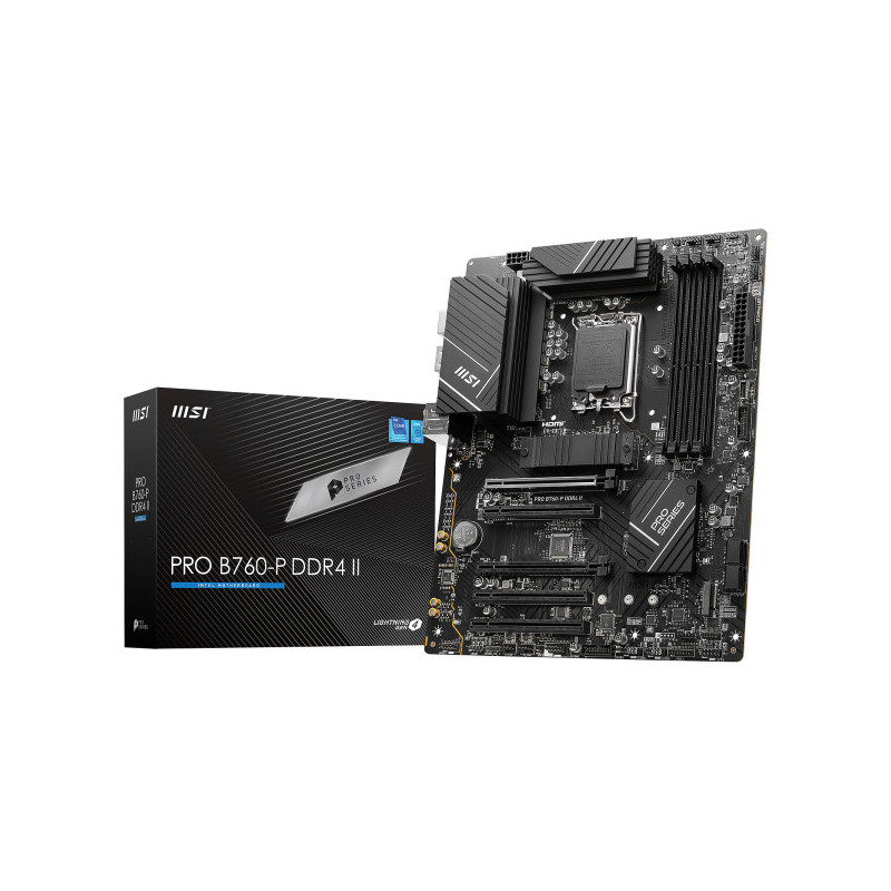 MSI PRO B760-P DDR4 II MSI PRO B760-P DDR4 II