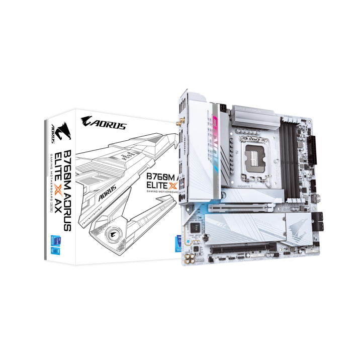 Gigabyte B760M A ELITE X AX Socket 1700 Gigabyte Maroc