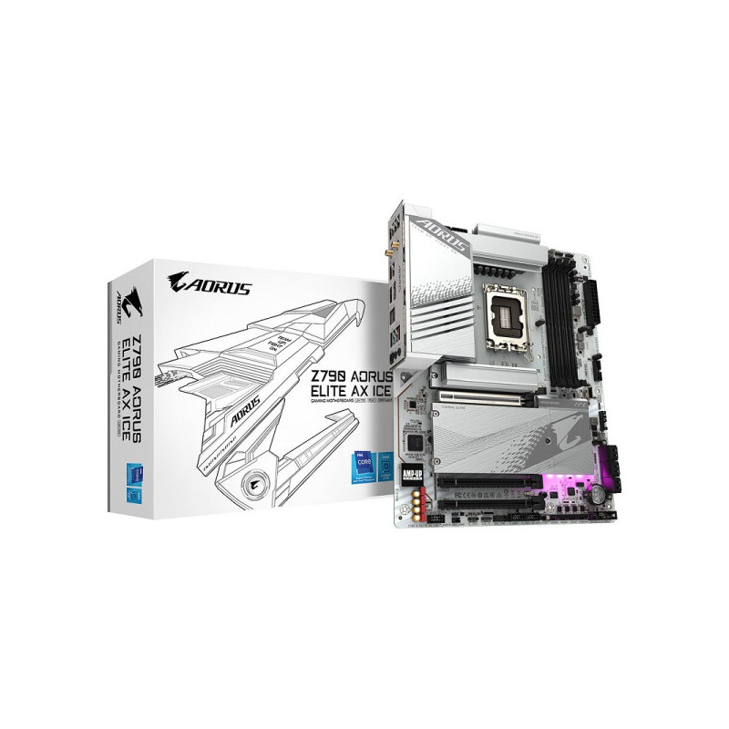 Gigabyte Z790 AORUS ELITE AX ICE Gigabyte Z790 AORUS ELITE AX ICE