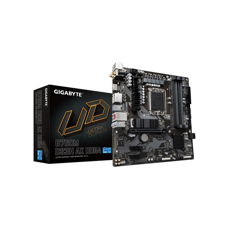 Gigabyte B760M DS3H AX DDR4 Gigabyte B760M DS3H AX DDR4
