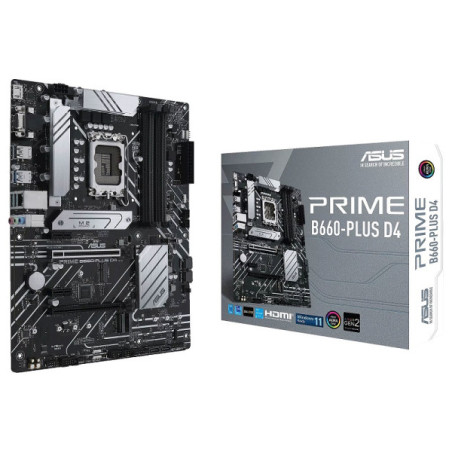ASUS PRIME B660-PLUS D4 Socket 1700 ASUS Maroc