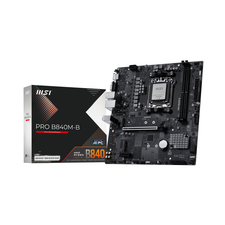 MSI PRO B840M-B Socket AM5 MSI Maroc