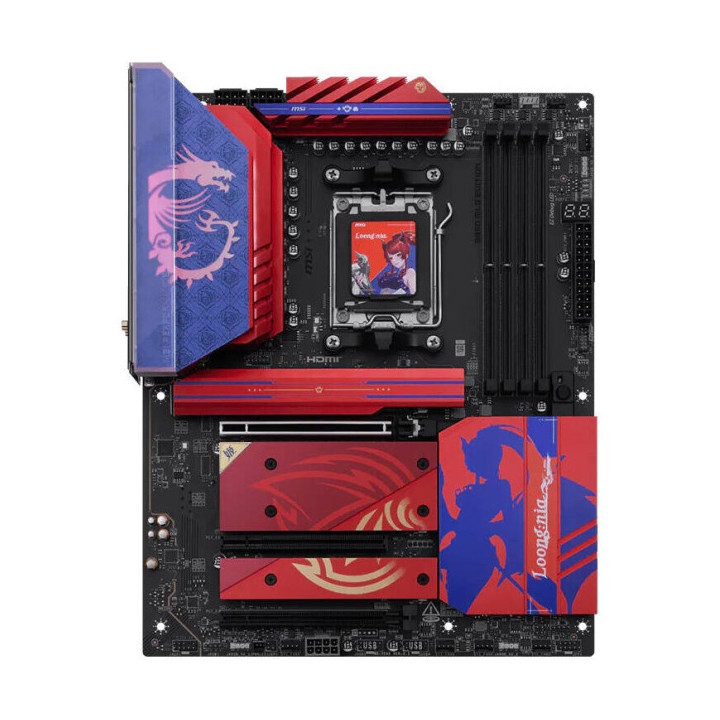 MSI B850 MLG Edition Socket AM5 MSI Maroc