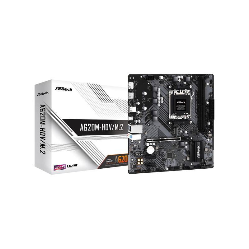 ASRock A620M-HDV/M.2 ASRock A620M-HDV/M.2