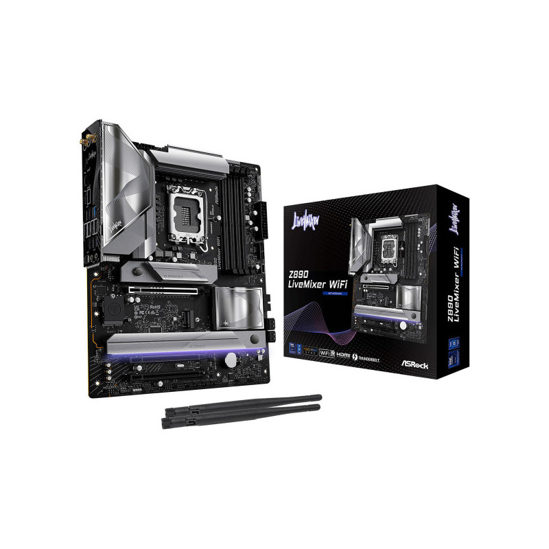 ASRock Z890 LiveMixer WiFi ASRock Z890 LiveMixer WiFi