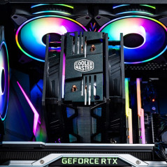 Cooler Master Hyper 212 Turbo ARGB Refroidissement Cooler Master Maroc