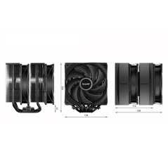 be quiet! Pure Rock Pro 3 Black Ventirads processeur be quiet! Maroc