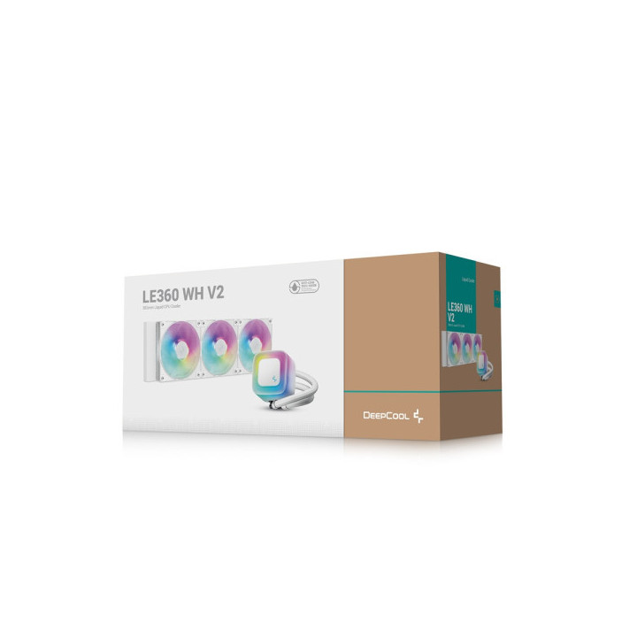 DeepCool LE360 V2 (White) Kits Watercooling DeepCool Maroc