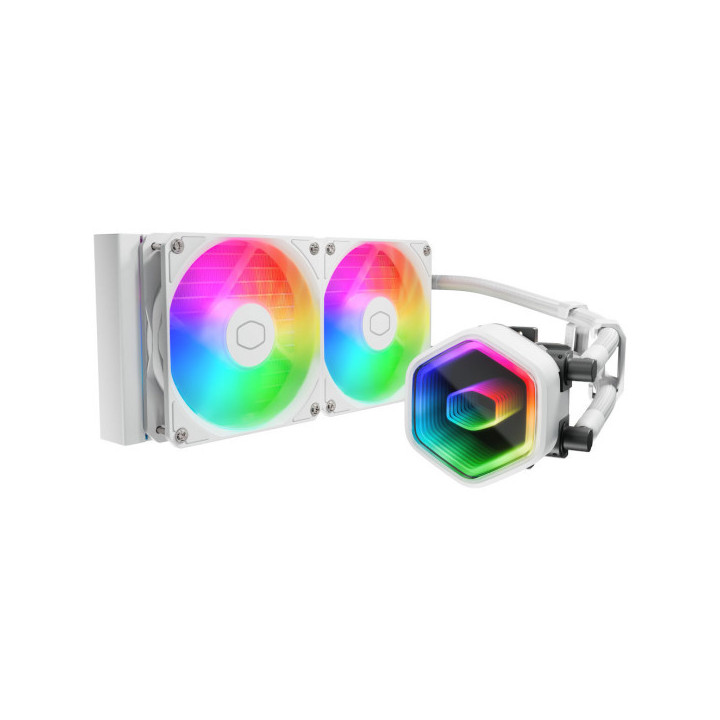 Cooler Master MasterLiquid 240 Core II ARGB (White) Kits Watercooli...
