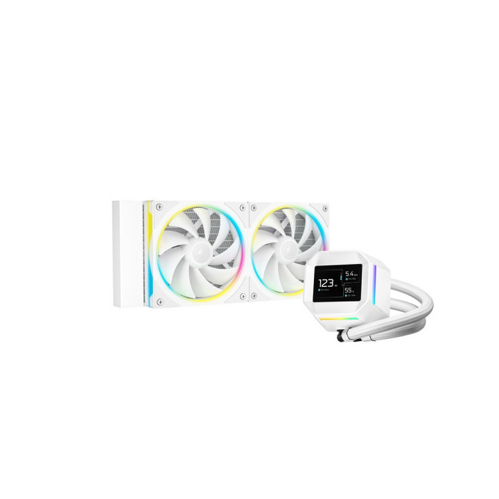 DeepCool LM240 (White) Kits Watercooling DeepCool Maroc