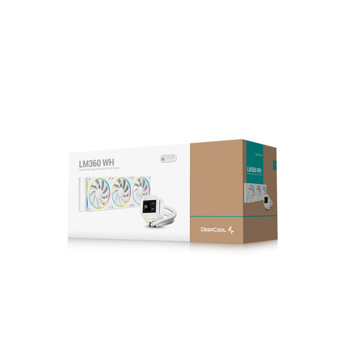 DeepCool LM360 (White) Kits Watercooling DeepCool Maroc