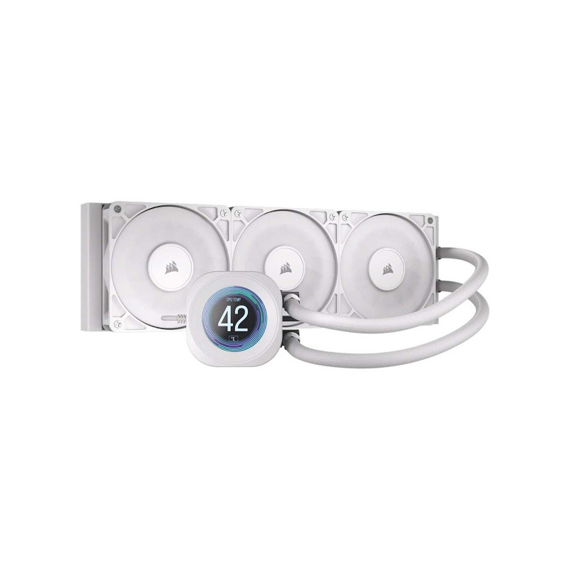 Corsair Nautilus 360 RS LCD (Blanc)