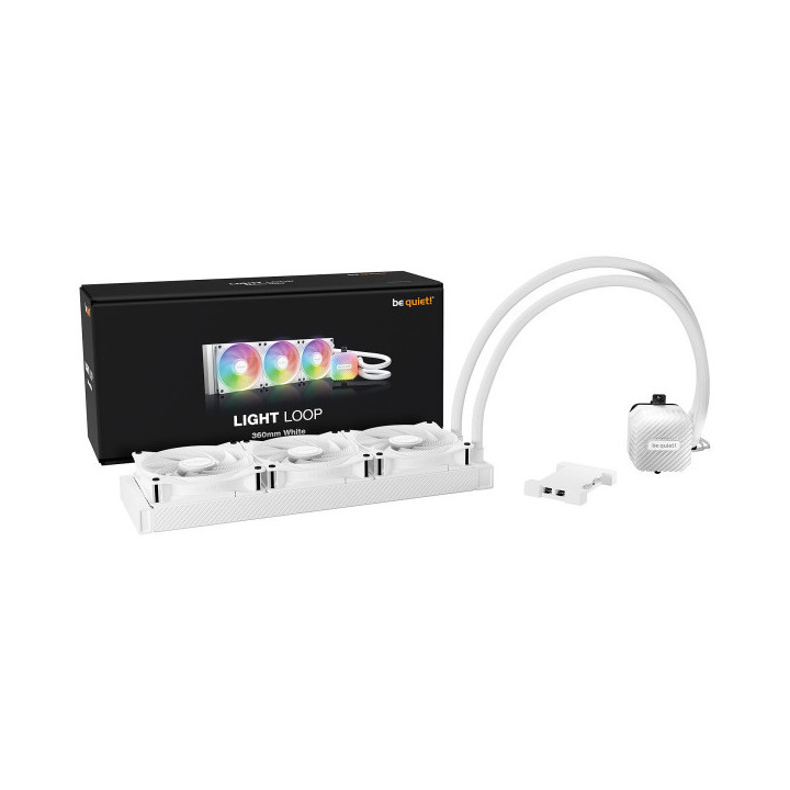 be quiet! Light Loop 360 mm ARGB White Kits Watercooling be quiet! ...