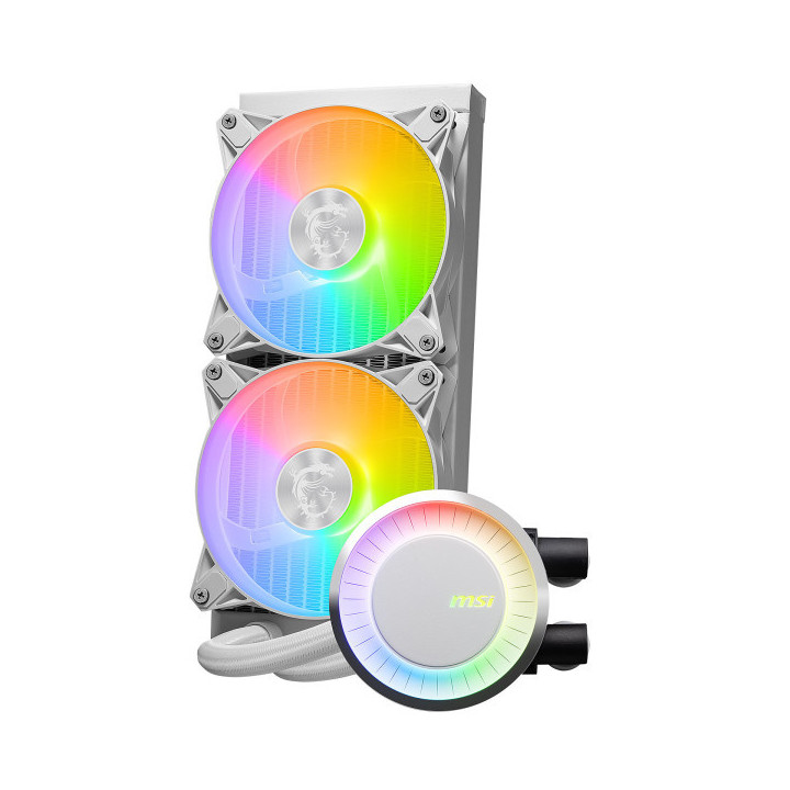 MSI MAG CORELIQUID E240 White Kits Watercooling MSI Maroc