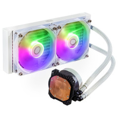 Cooler Master MasterLiquid 240L Core ARGB White Edition Refroidisse...