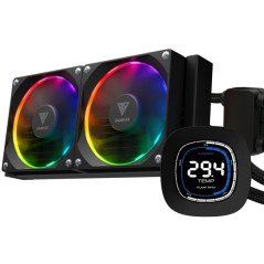 Gamdias Chione M4 240 ARGB LCD Black Refroidissement Gamdias Maroc