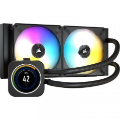 Corsair iCue H100i LCD Elite - 240 mm Refroidissement Corsair Maroc