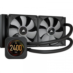 Corsair iCue H100i LCD Elite - 240 mm Refroidissement Corsair Maroc