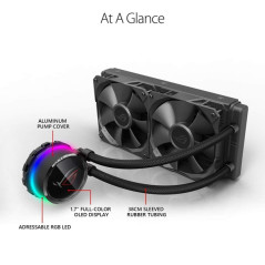 ASUS ROG RYUO 240 RGB Refroidissement ASUS Maroc