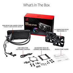 ASUS ROG RYUO 240 RGB Refroidissement ASUS Maroc