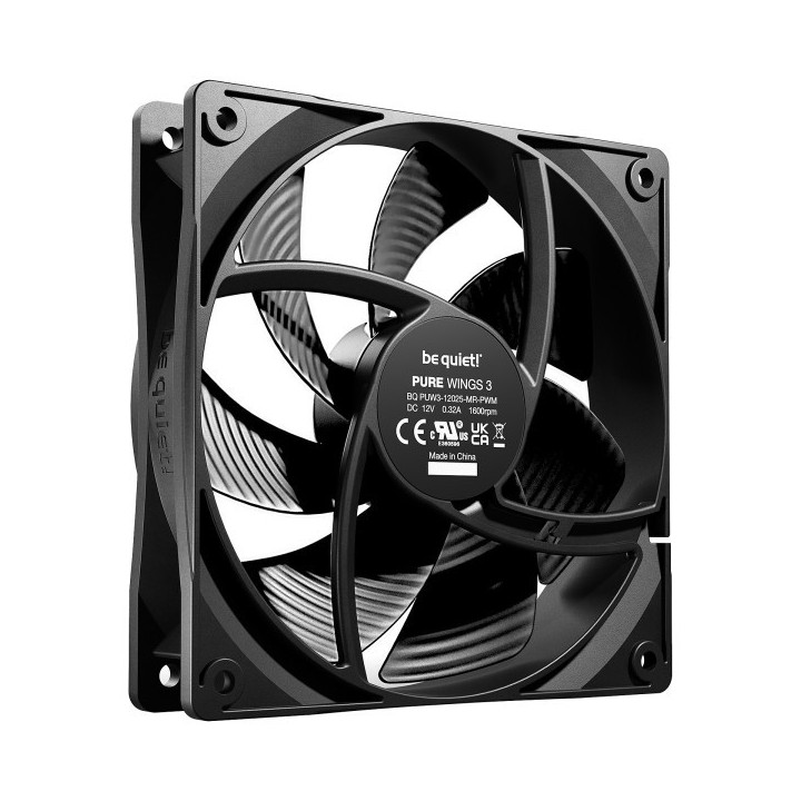 be quiet! Pure Wings 3 120mm PWM Ventilateurs boîtier be quiet! Maroc