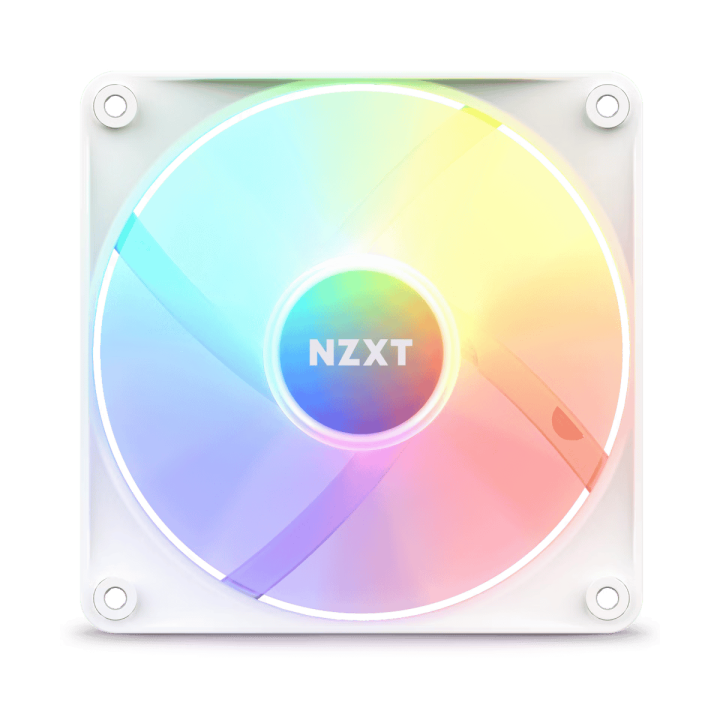 NZXT F120 RGB Core (White) Ventilateurs boîtier NZXT Maroc